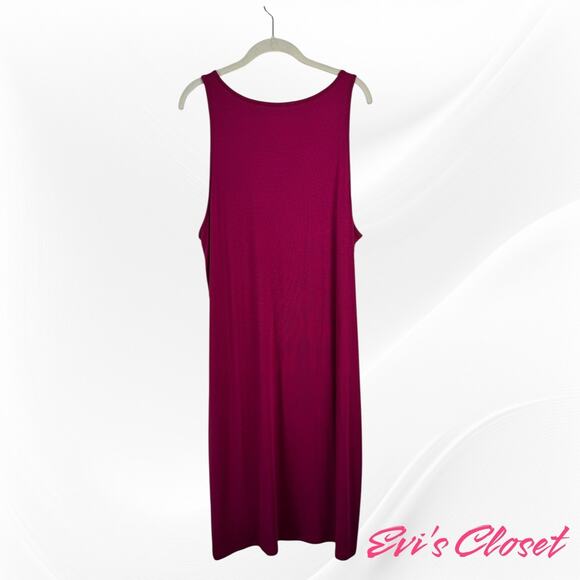 Soho New York Company Jeans Cover Up Front Split Dress Sz XL - Picture 2 of 8